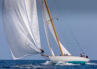 Sailing yacht Hallowe'en at the 2019 Puig Vela Clàssica Barcelona XII Edition